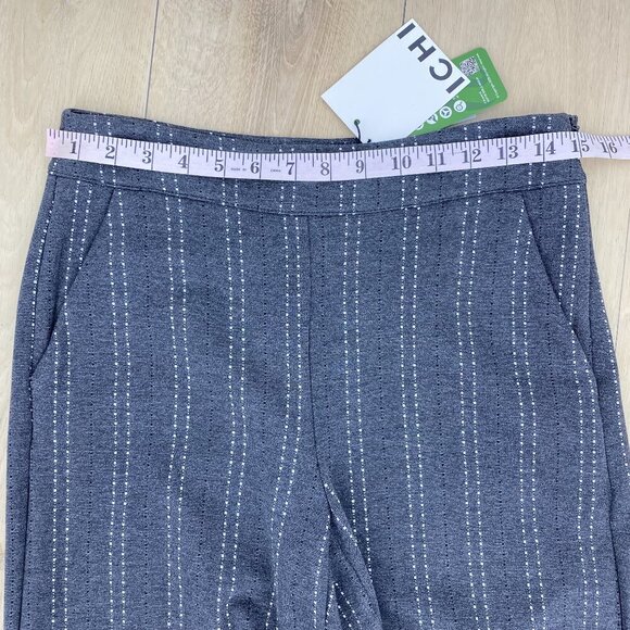 Ichi Ihruti Wide Leg Dark Gray Pants Trousers Sm - Picture 10 of 13